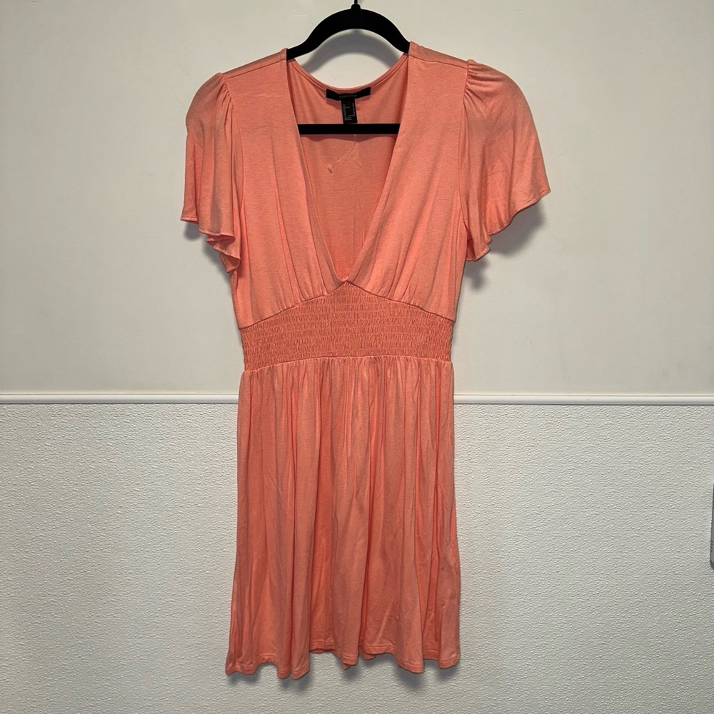 Women's Forever 21 Dress, M, Coral NWOT NEW